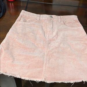 Corduroy skirt